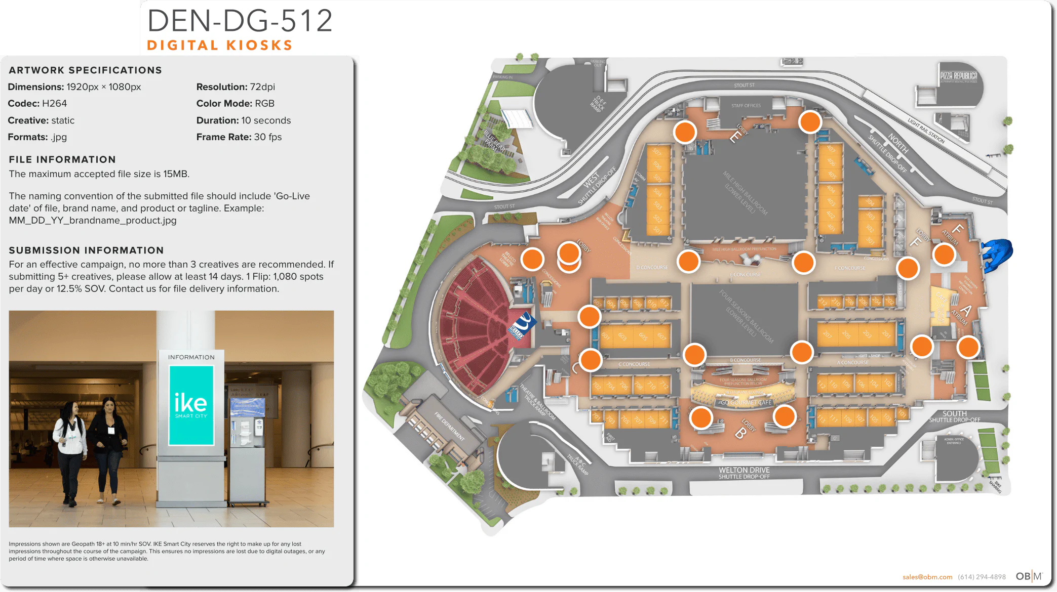 Convention Center Kiosk